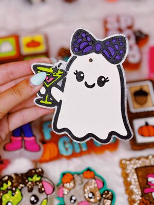 Ghost with martini