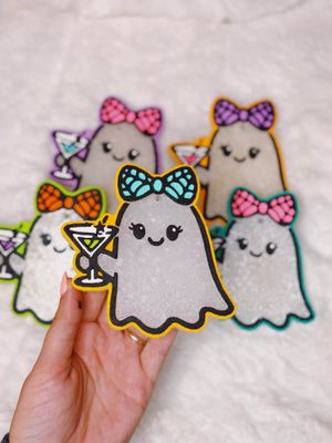 Ghost with martini