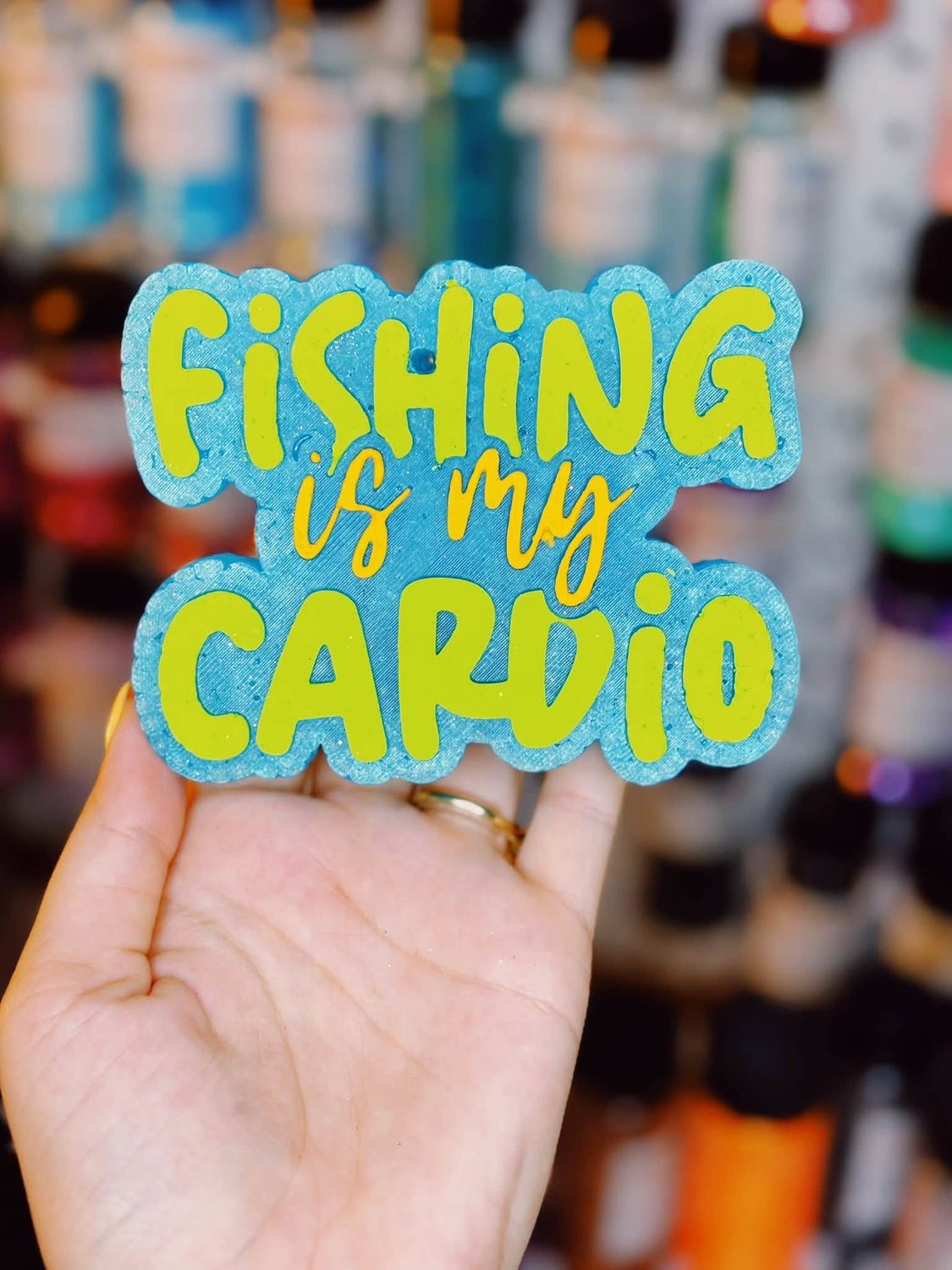 Fishing is my cardio
