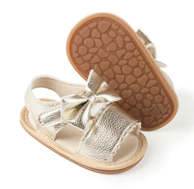 Baby Girls Open Toe Bow Sandals