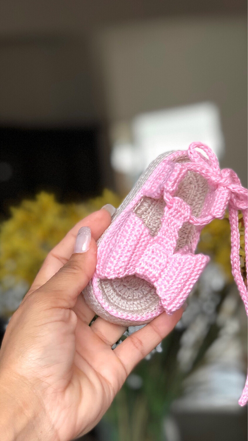 Sandalias de lazo para bebé