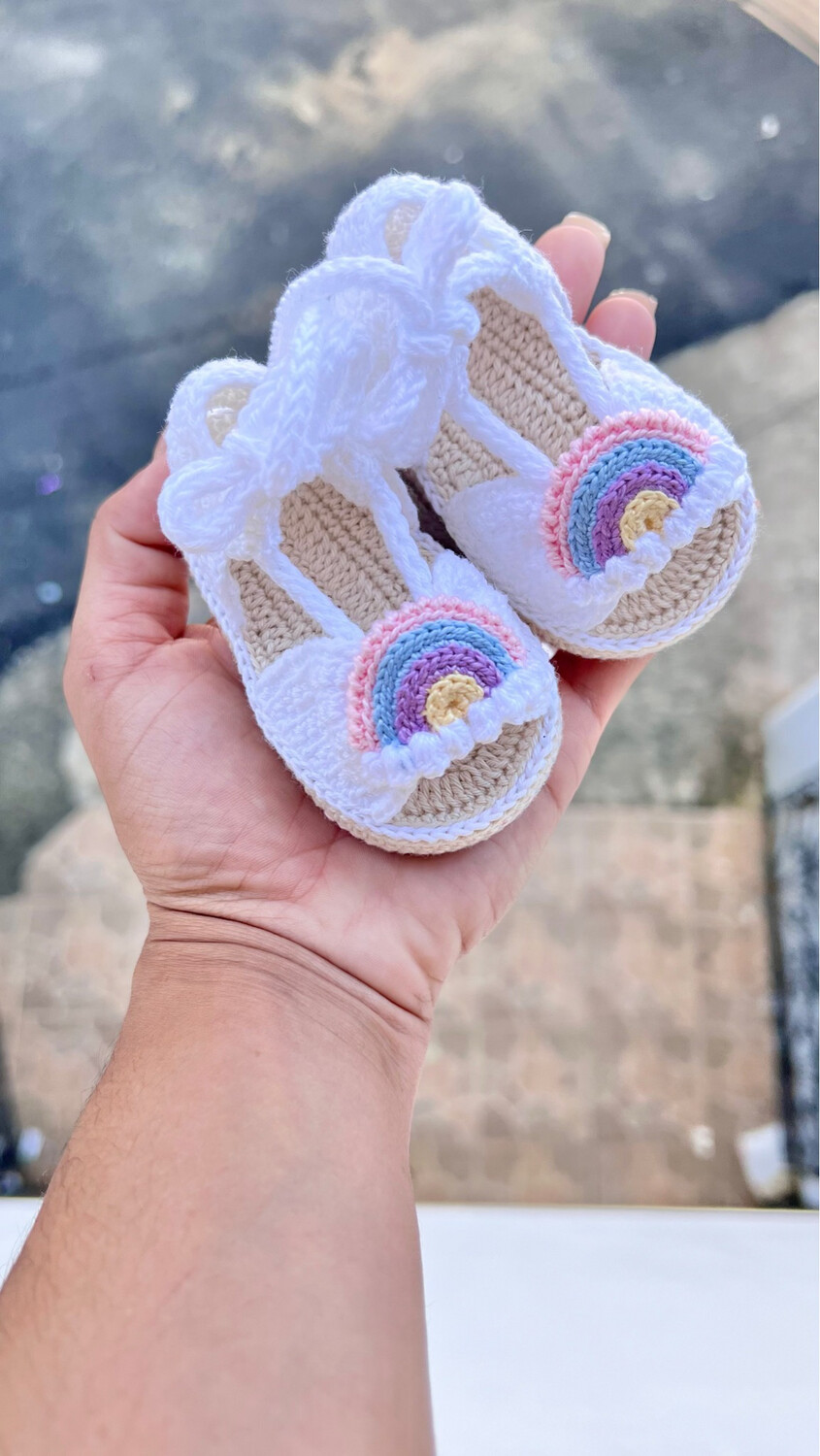 Rainbow sandals 