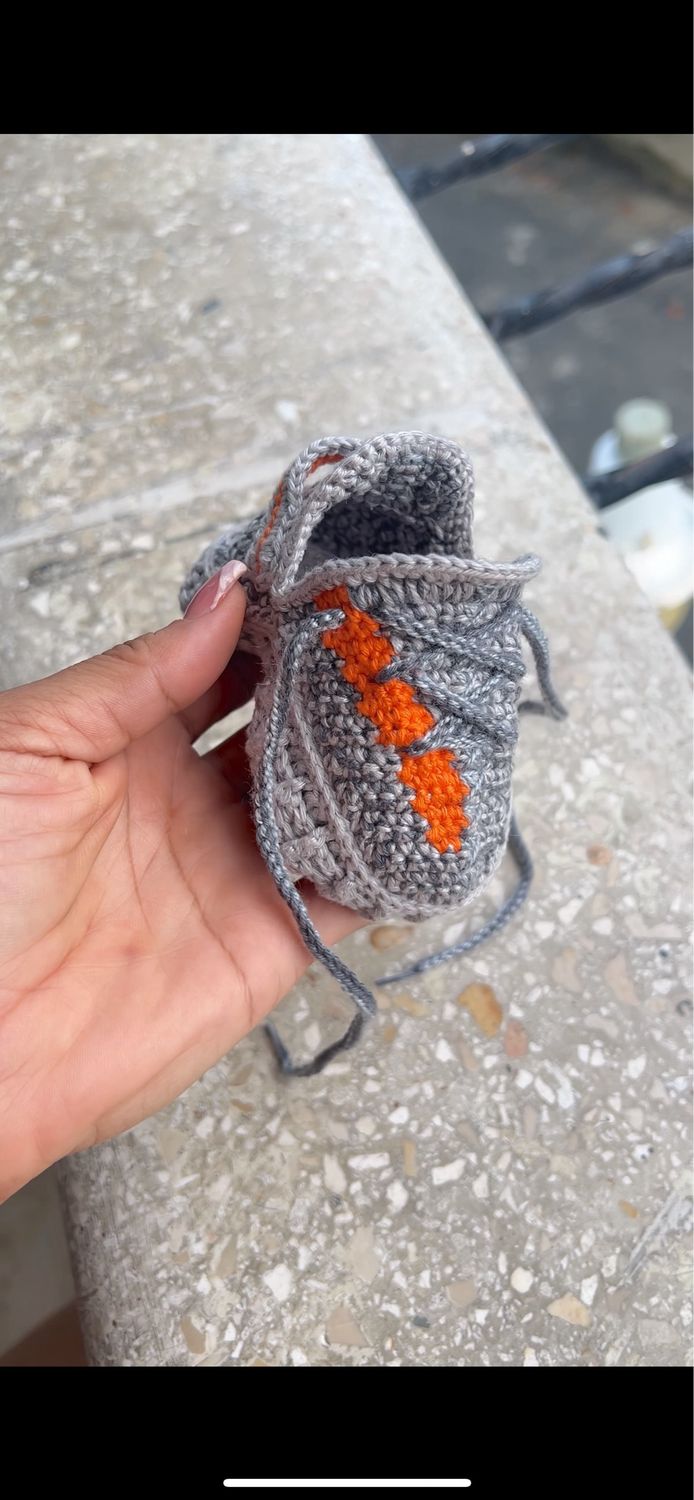 Baby sneakers , yeezy boost style