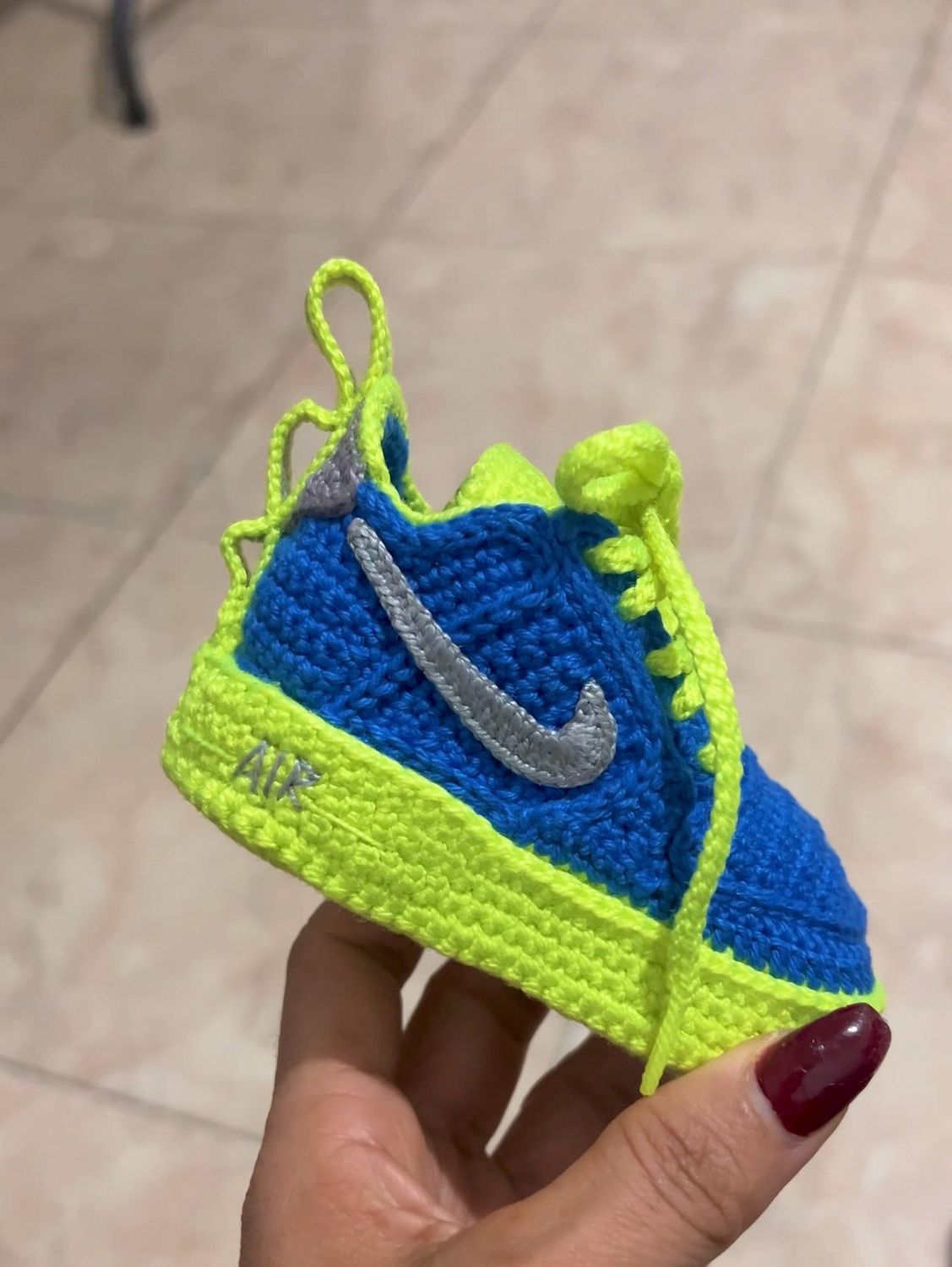 Crochet Nike&#39;s Air Force 1 LV8 Utility