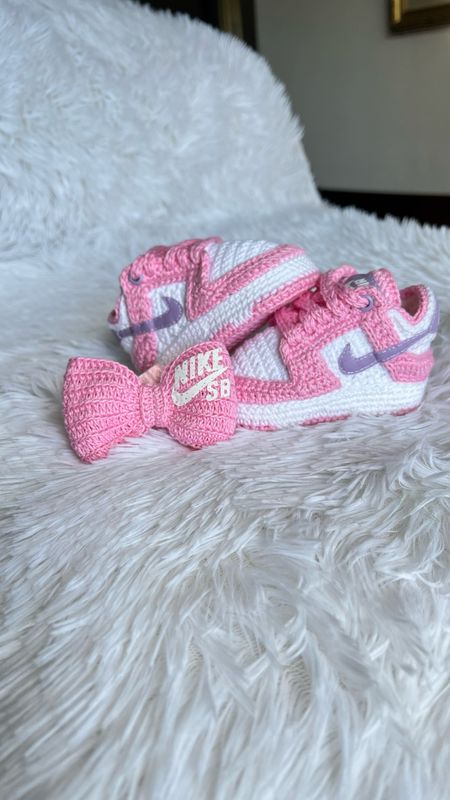 Crochet Nike dunk Girl set 