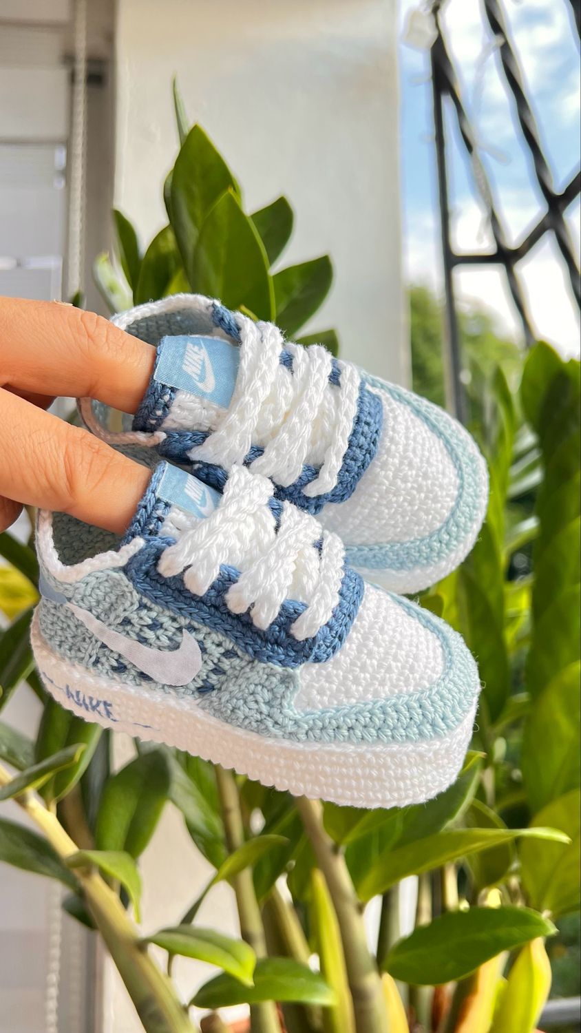 Crochet Air force 1