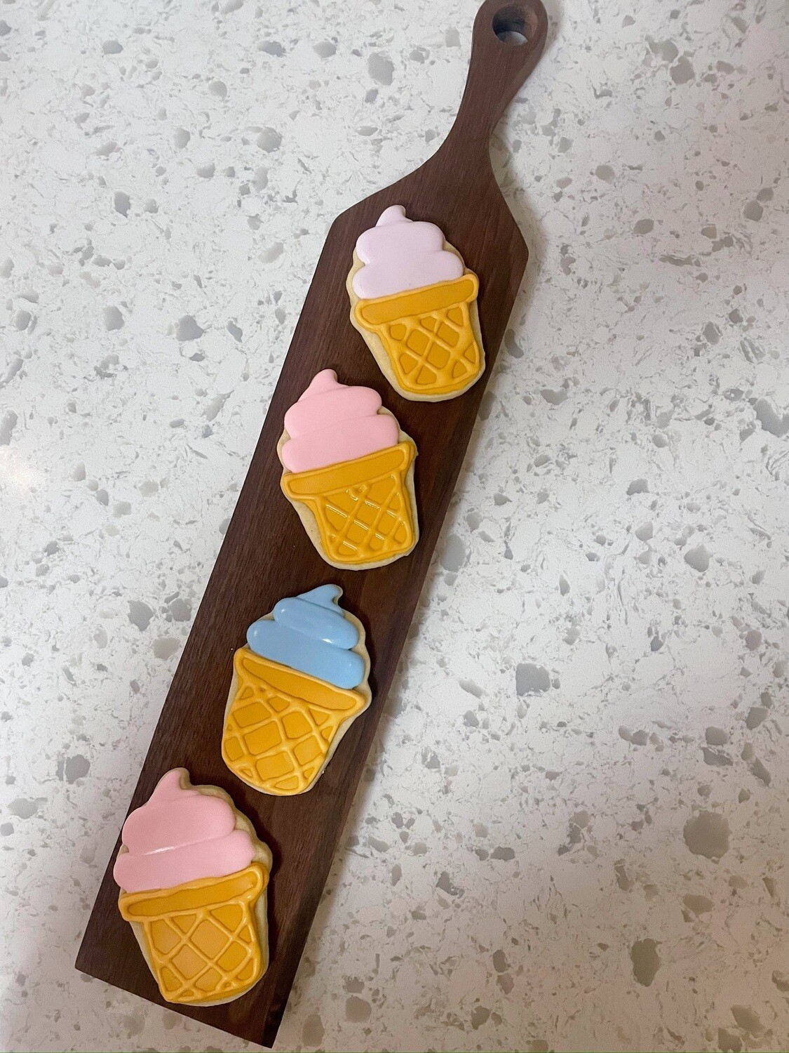 Ice Cream Cones Cookie Set