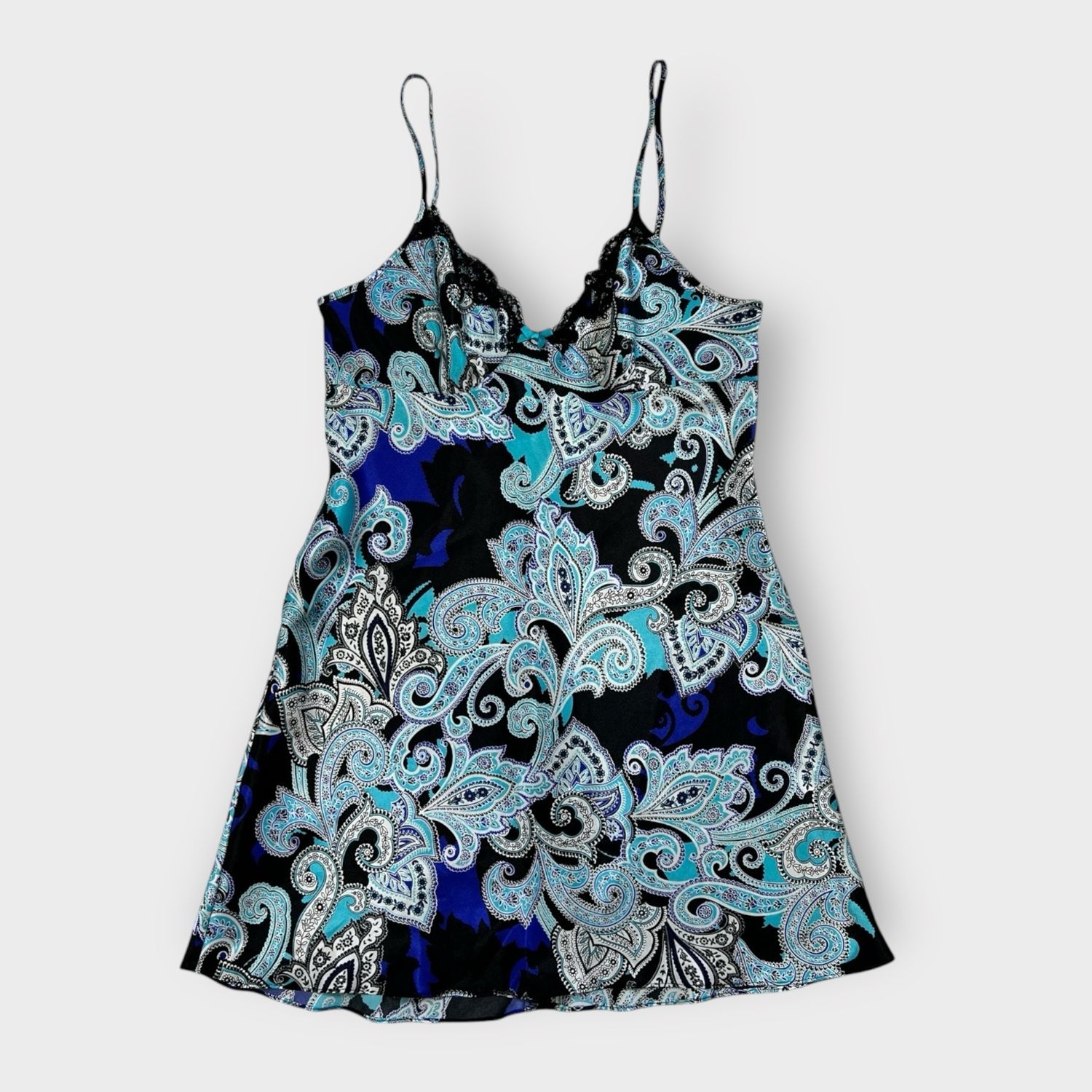 Paisley Satin Slip
