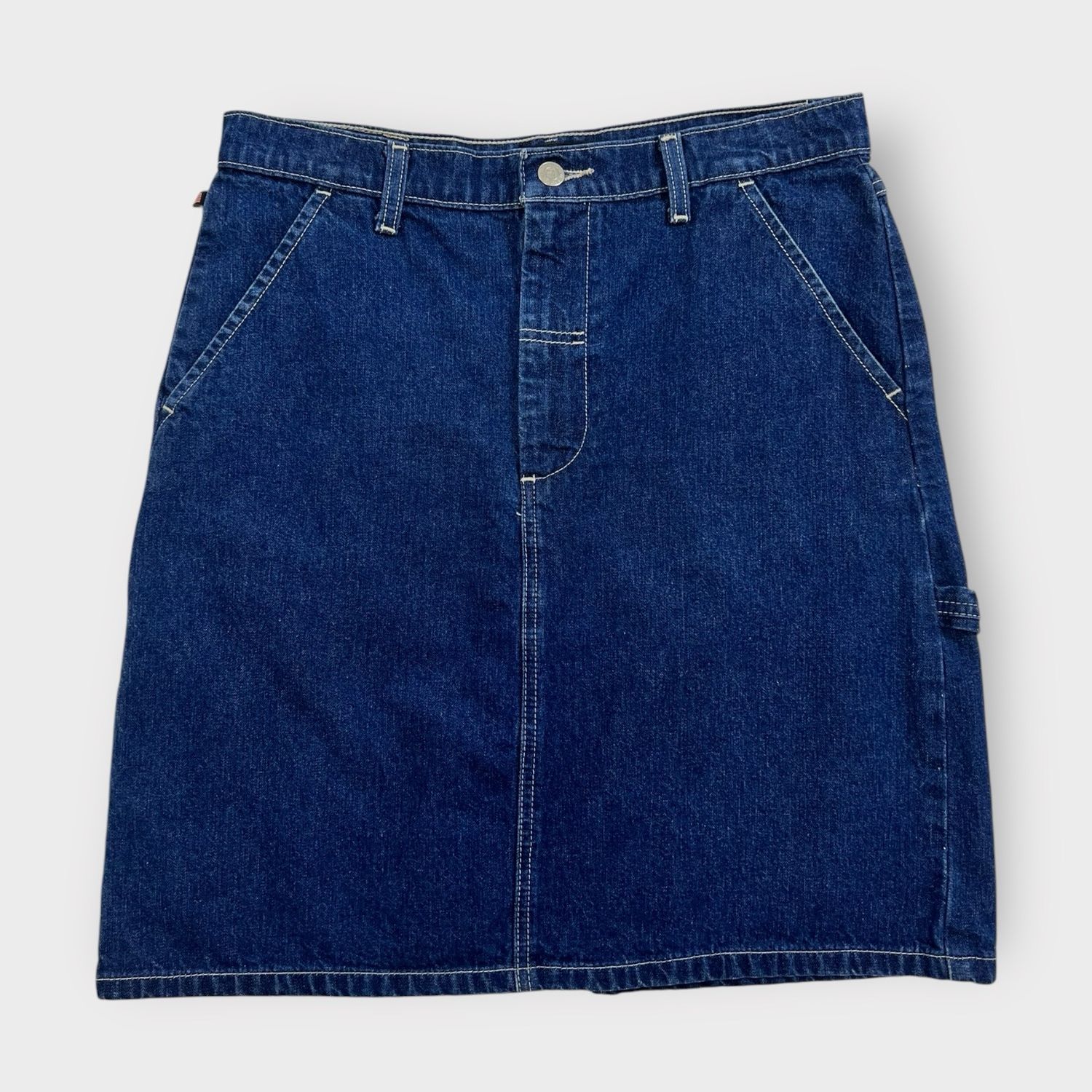 90s/Y2K RL Polo Utility Jean Skirt