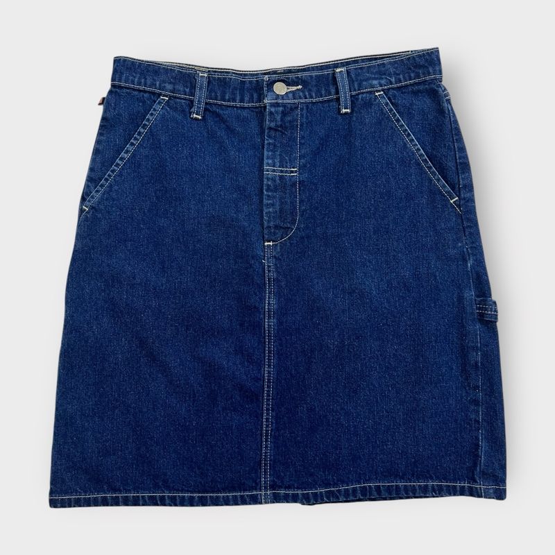 90s/Y2K RL Polo Utility Jean Skirt