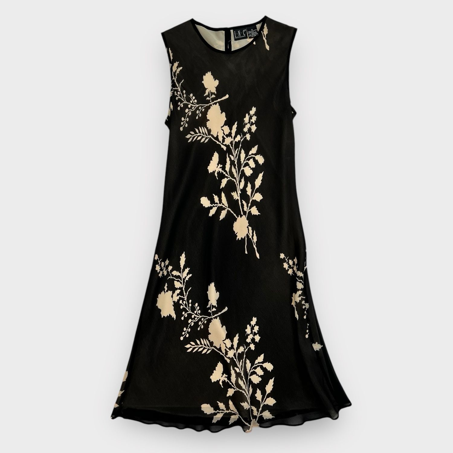 90s/Y2K Sheer Bias Dress