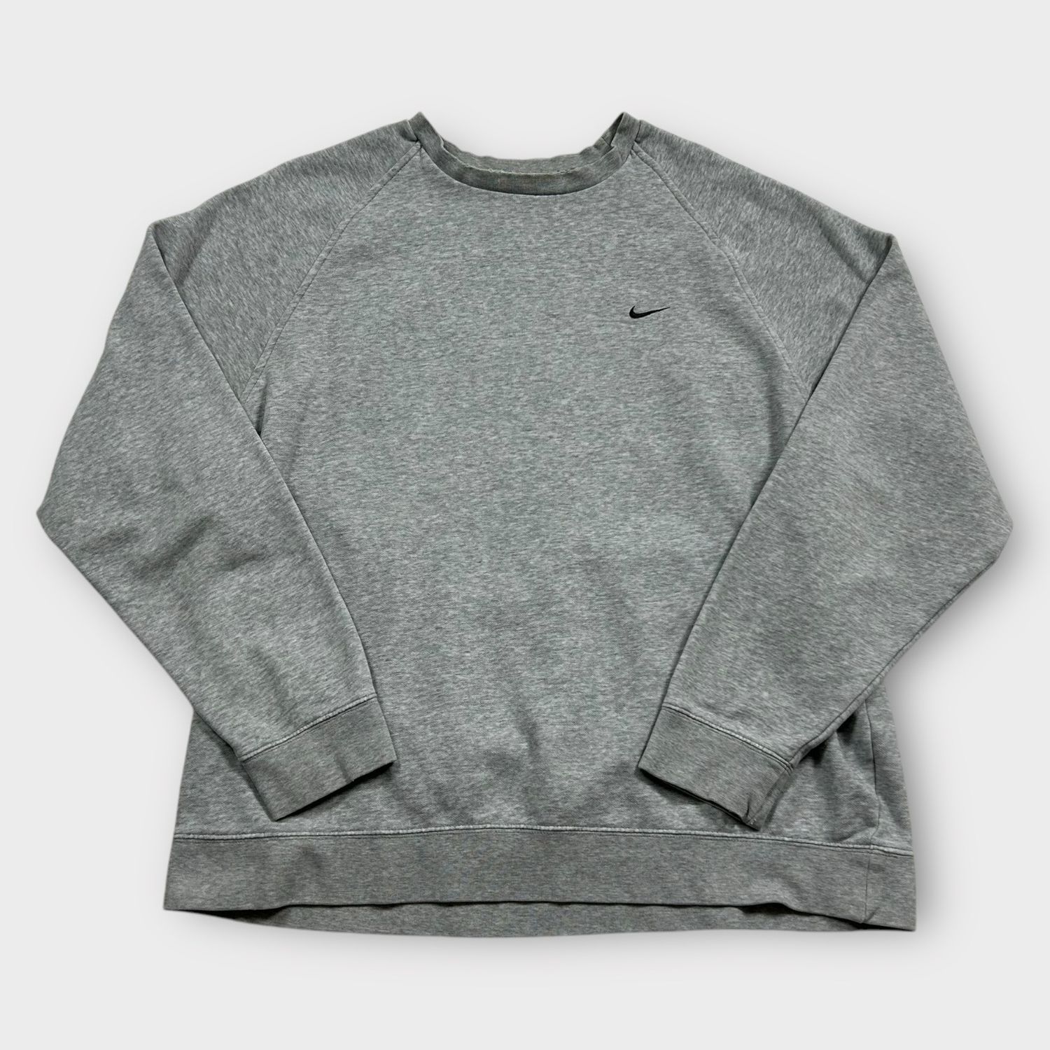 Y2k Nike Crewneck (light Grey)