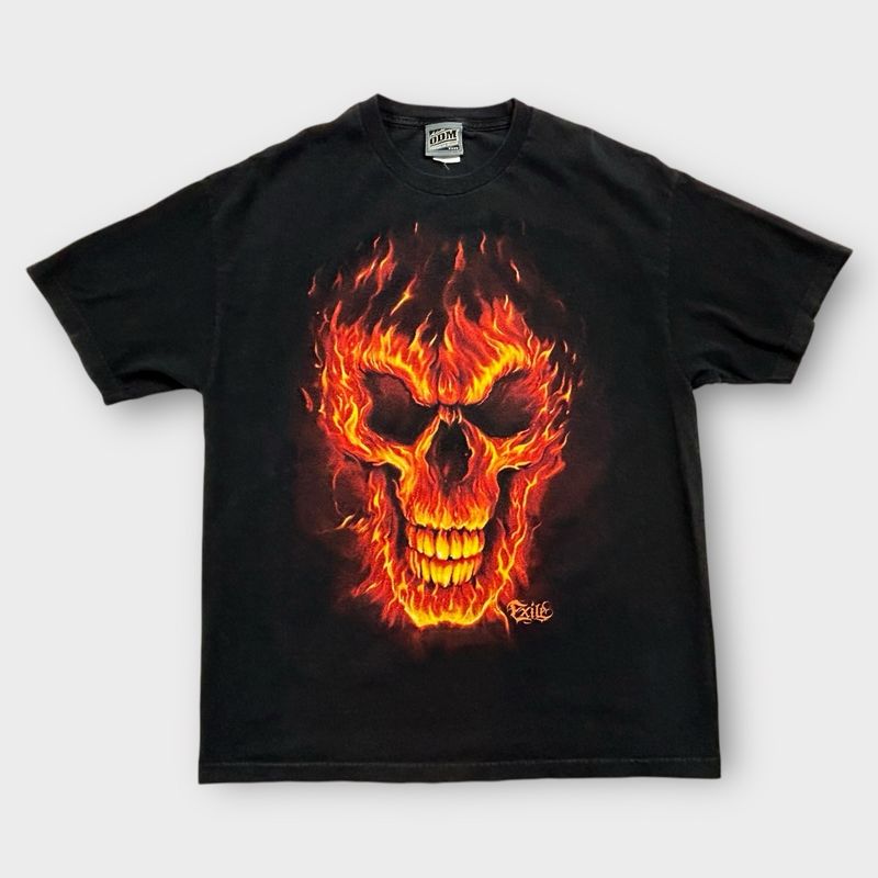 Flame Skull Tee