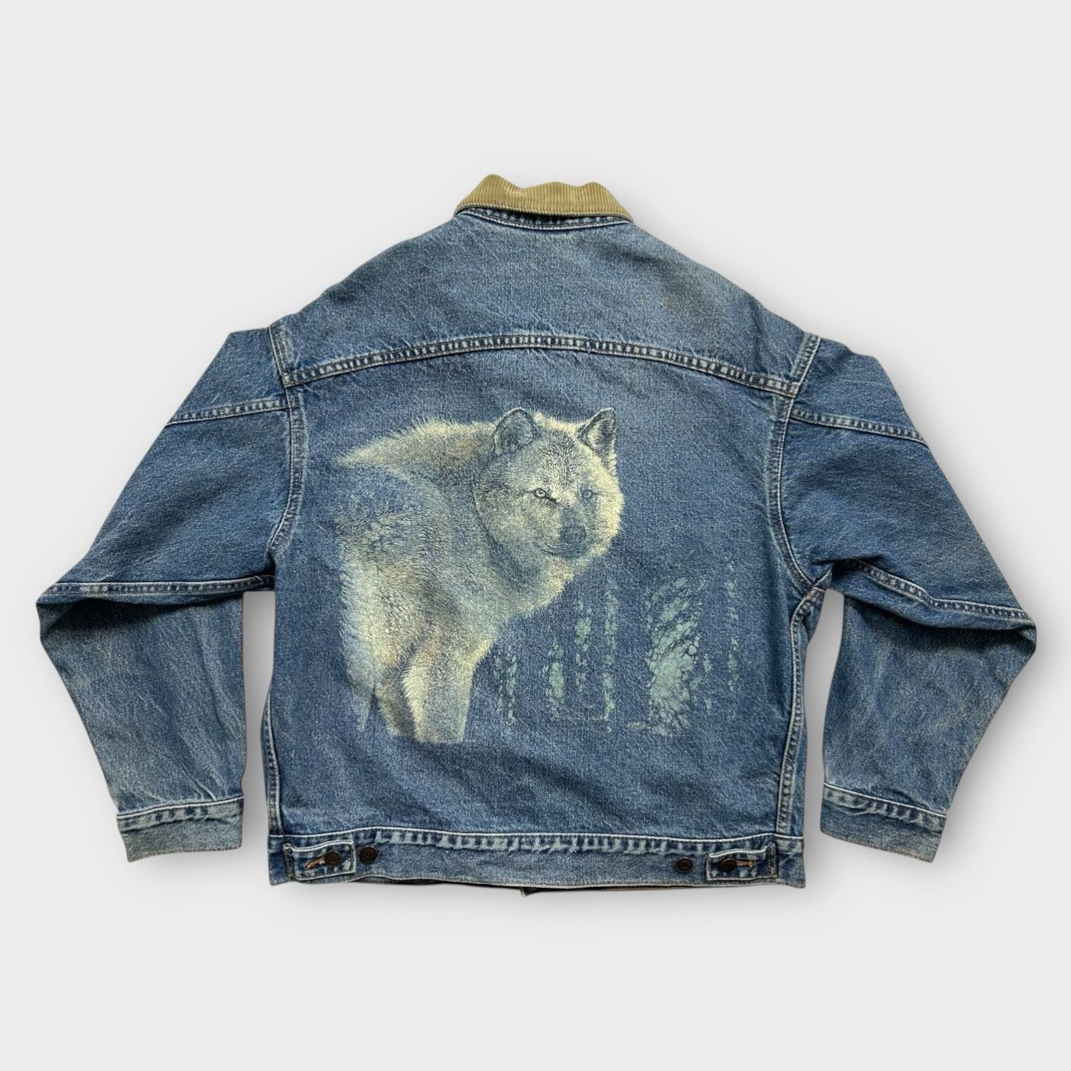 Wolf Nature Jean Jacket
