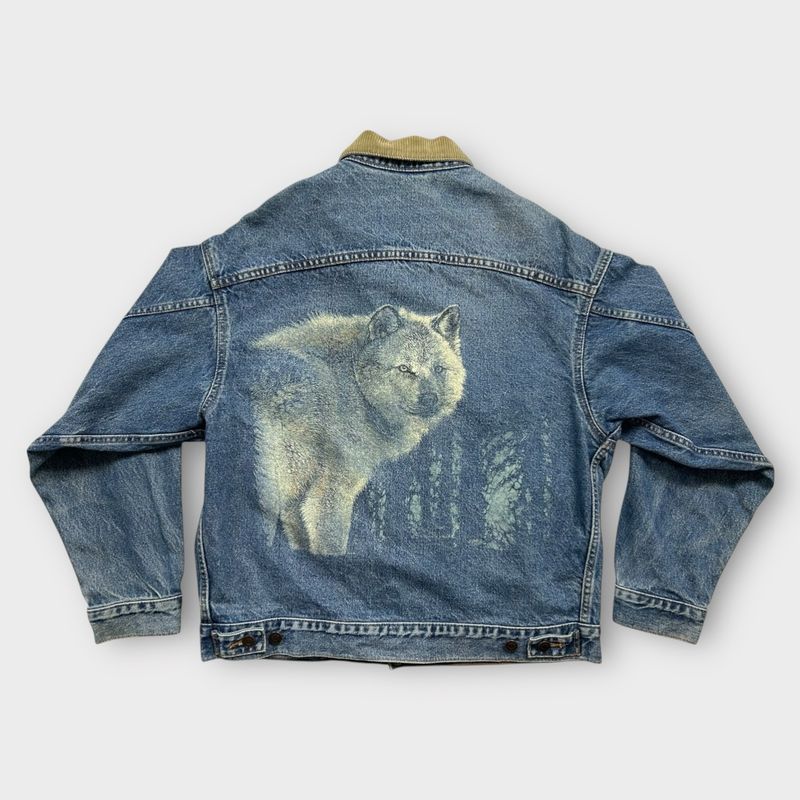 Wolf Nature Jean Jacket