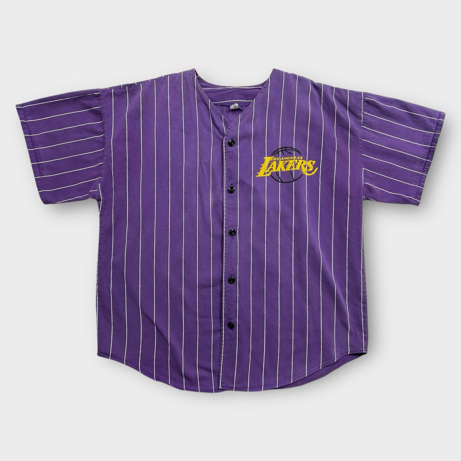 90s Lakers Pinstripe Jersey