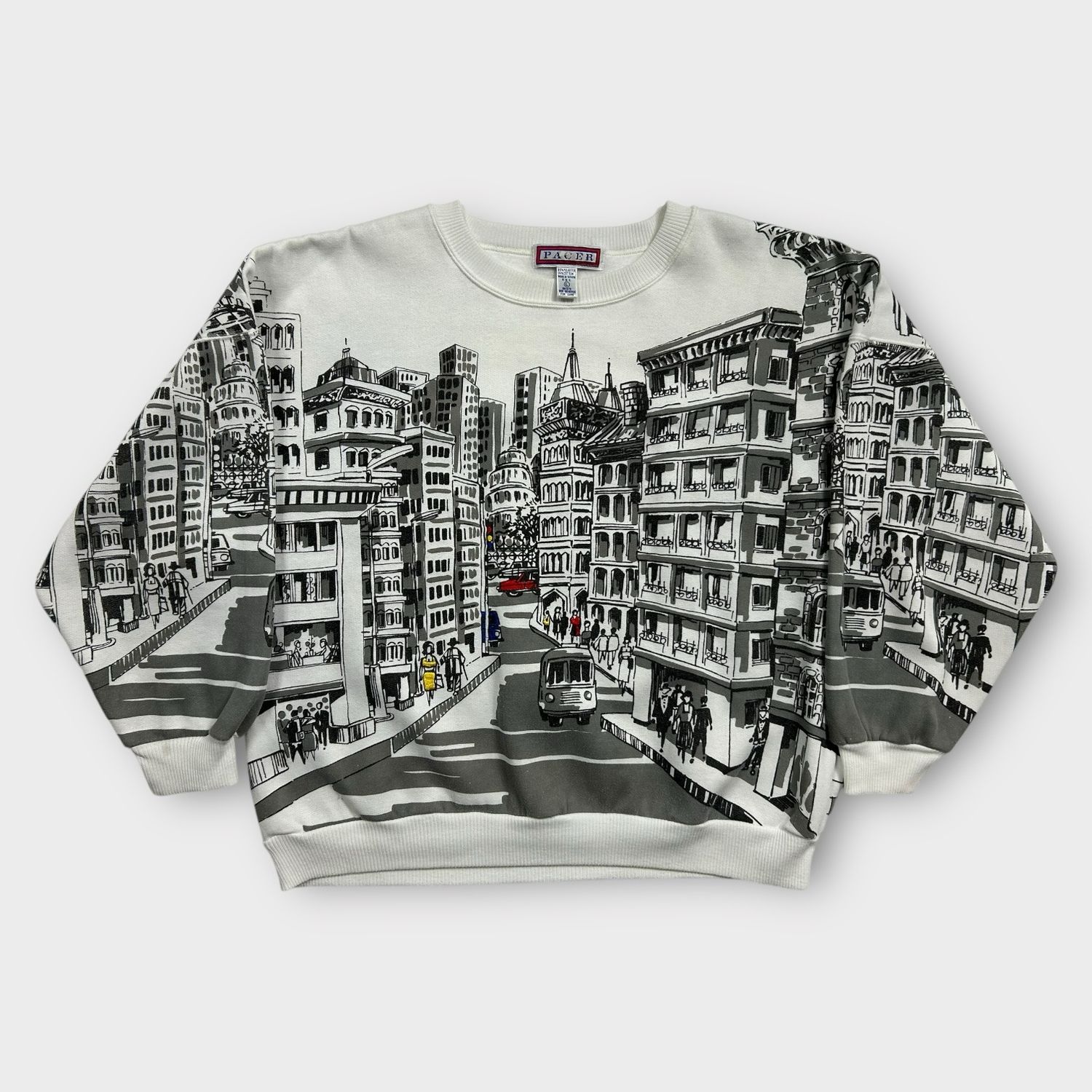 All Over Print Paris Crewneck