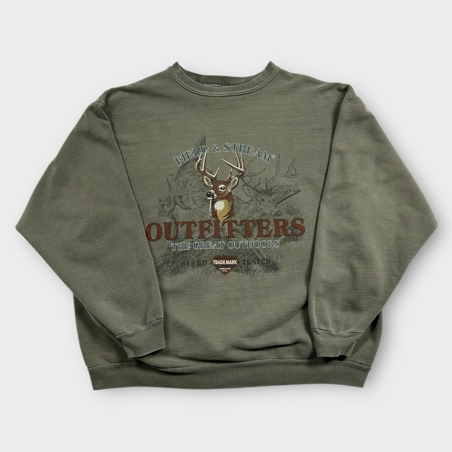 90s Nature Deer Field And Stream Crew