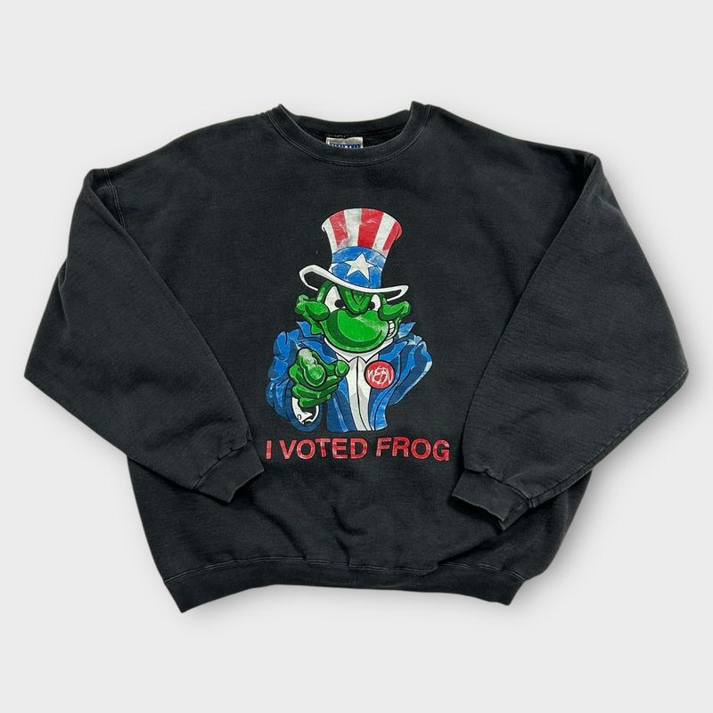 Webn “I Voted Frog” Crewneck