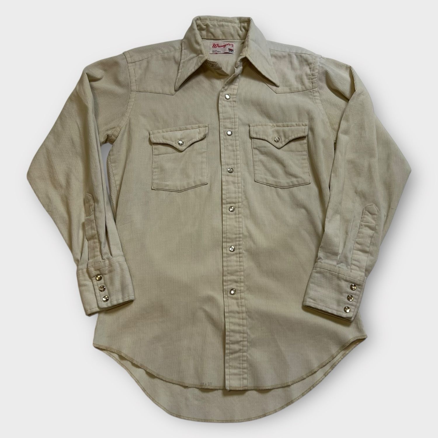 70s Wrangler Cord Pearl Snap