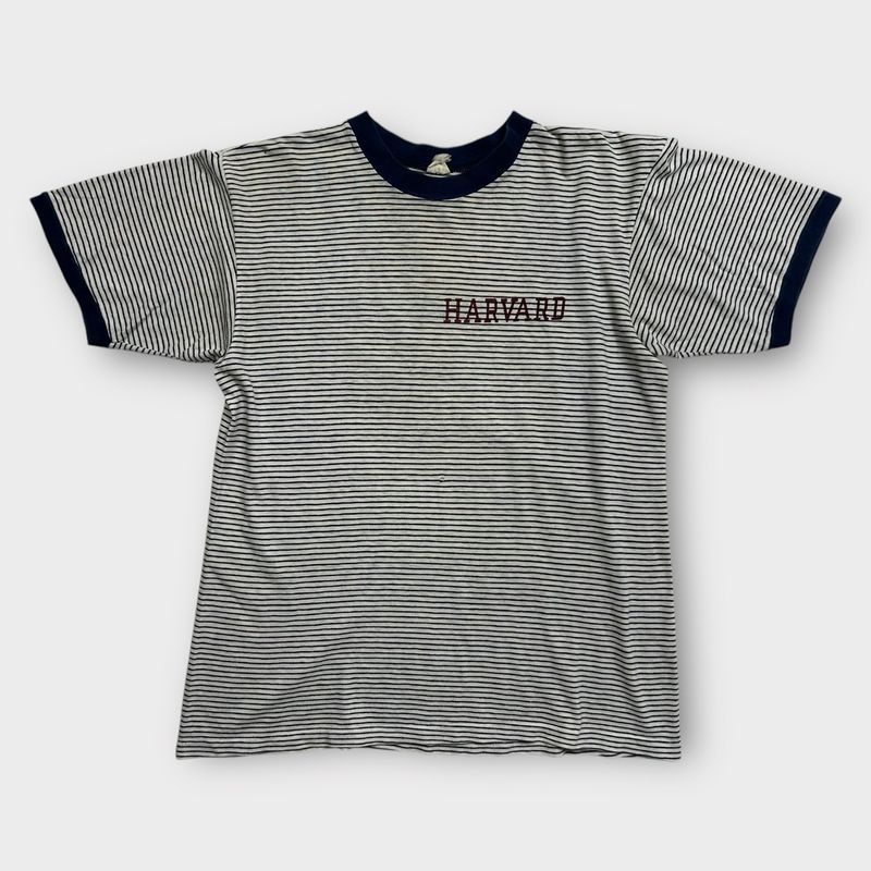 60s Striped Harvard Tee