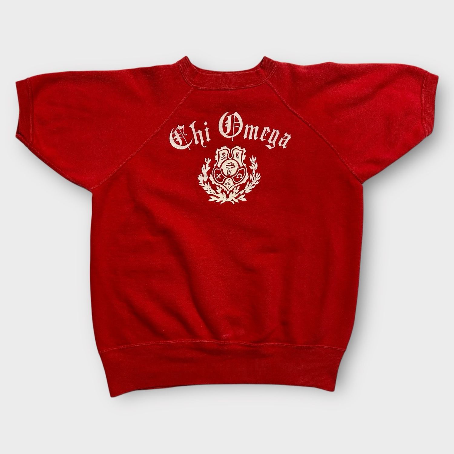 60s Short Sleeve Frat Sweat