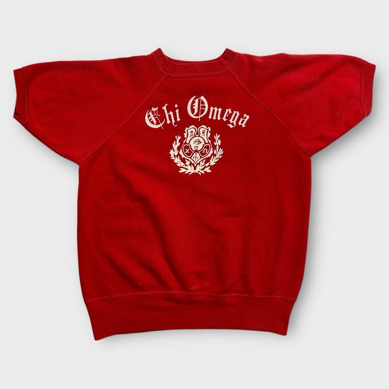60s Short Sleeve Frat Sweat