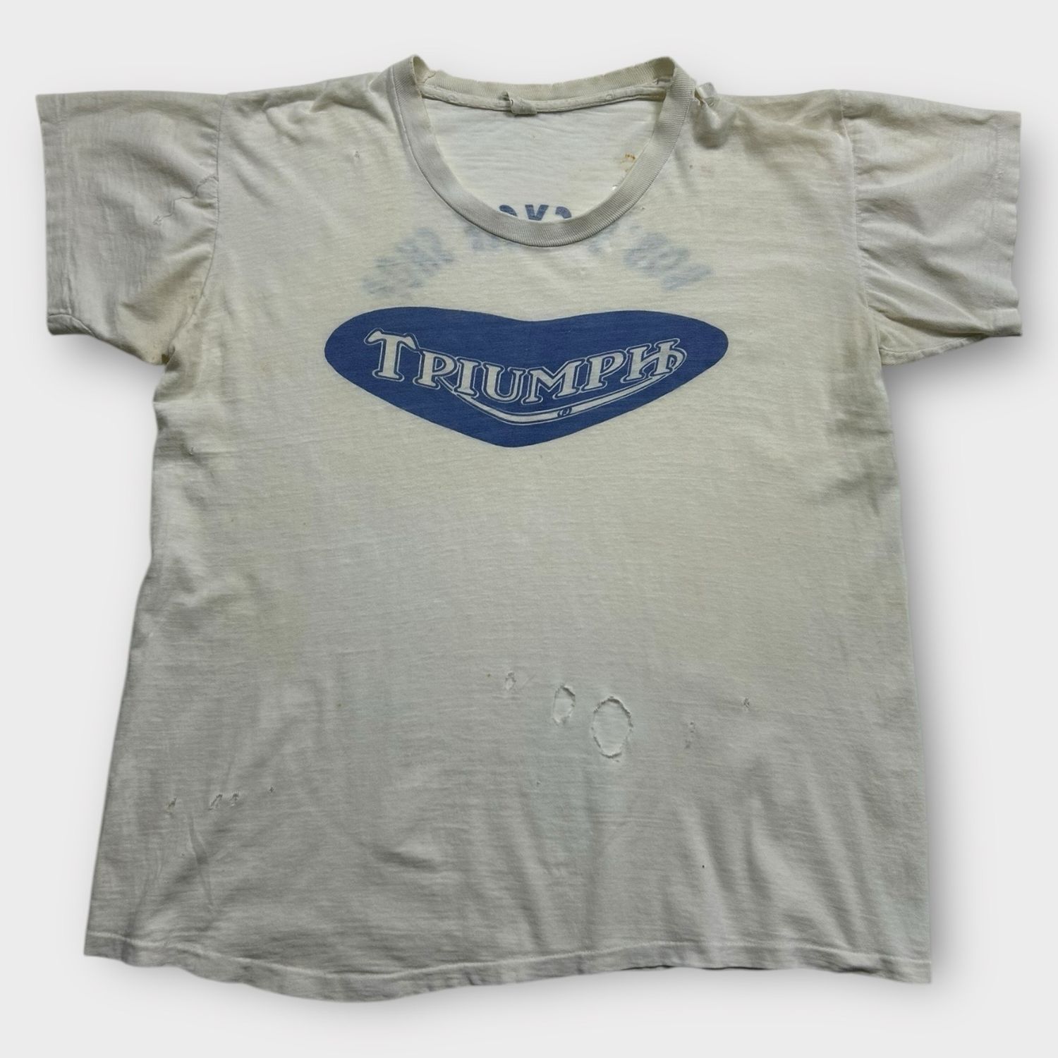 50/60s Thrashed Triumph Motorcycle Tee