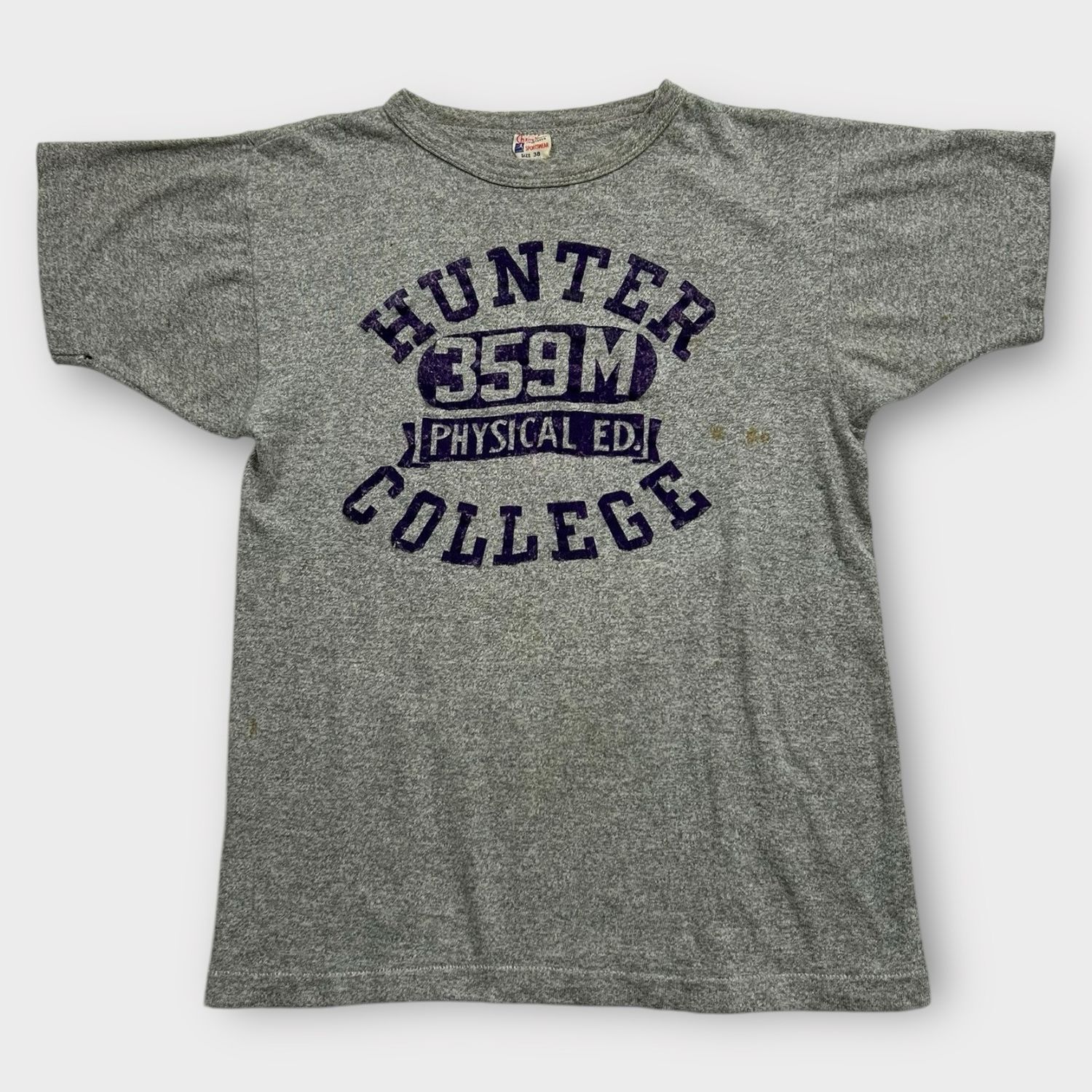 60s Champion Running Man College Tee