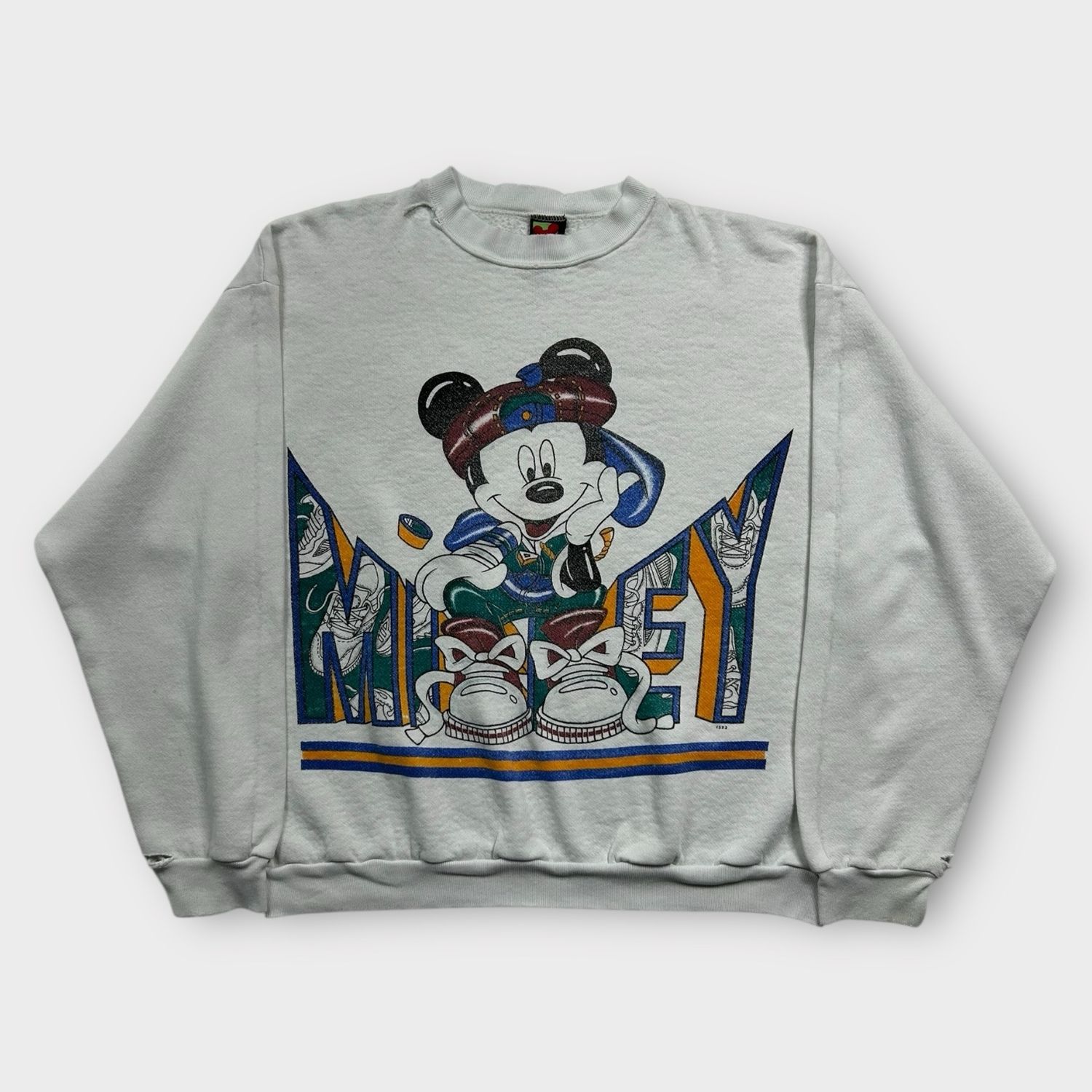 Distressed Mickey Crew