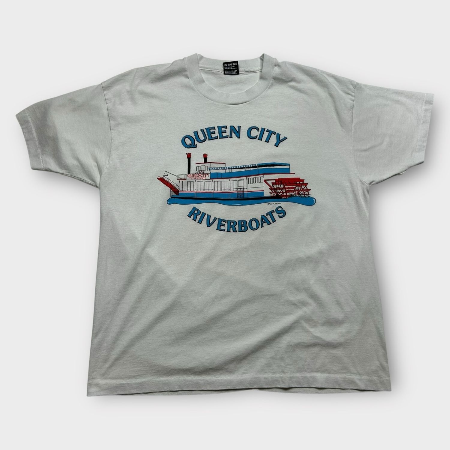 90s Queen City Riverboat Tee