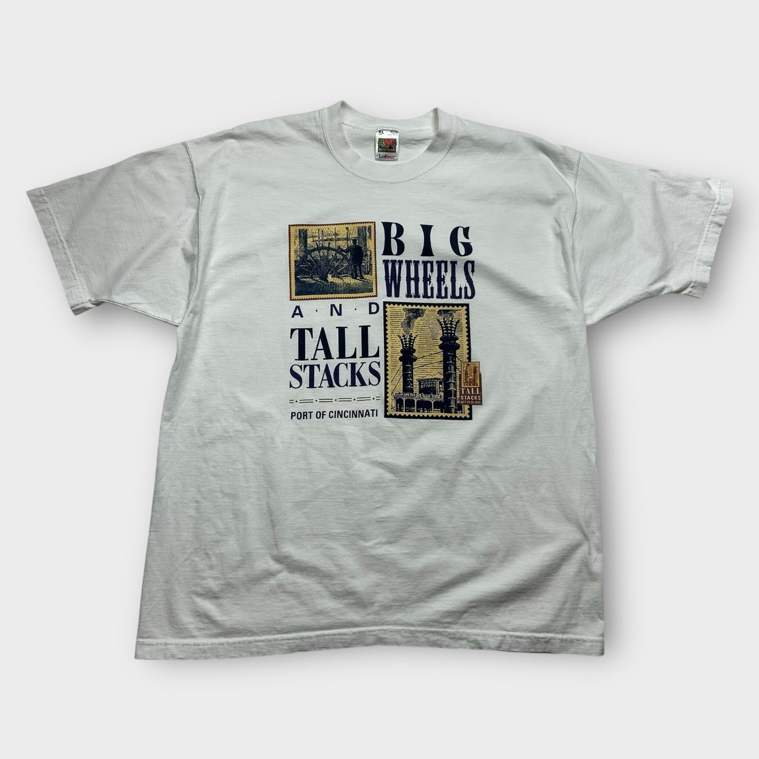 90s Cincinnati Tall Stacks Tee