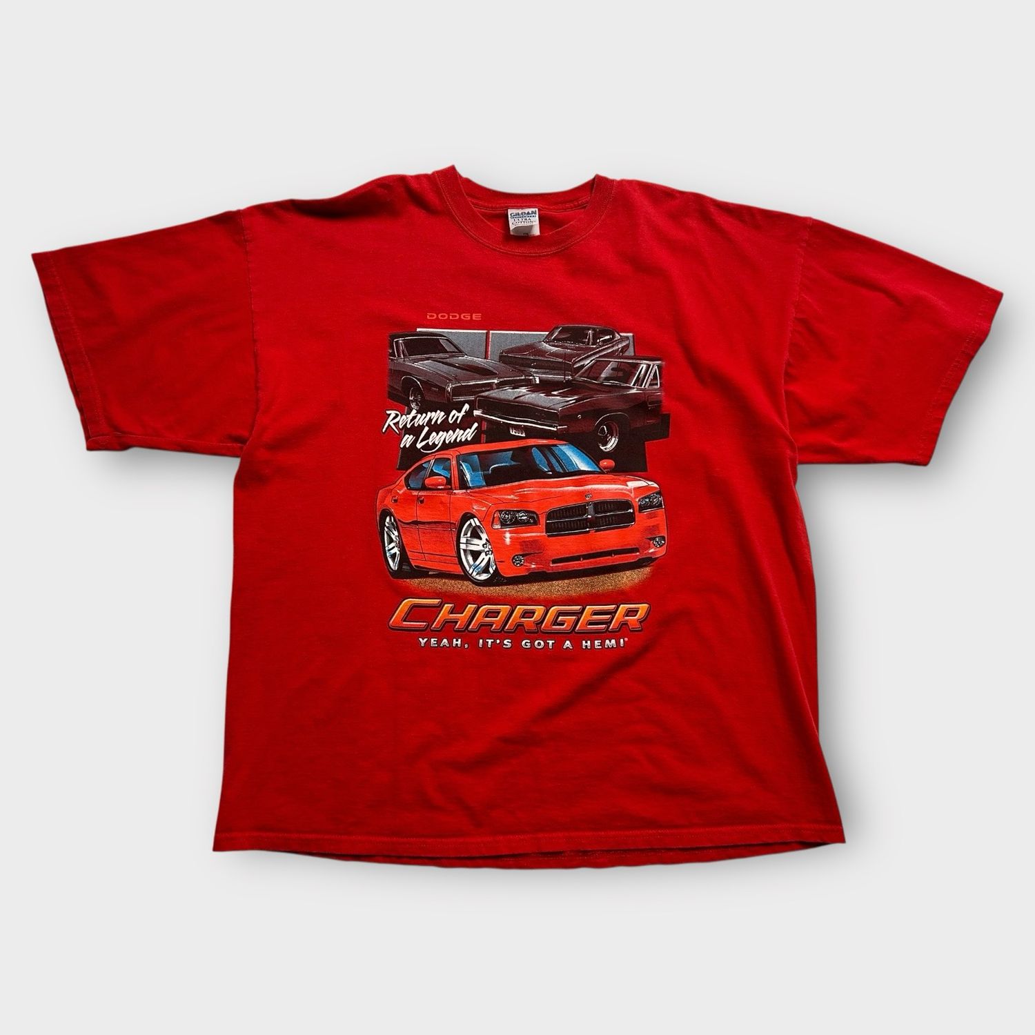 Y2K Dodge Charger tee