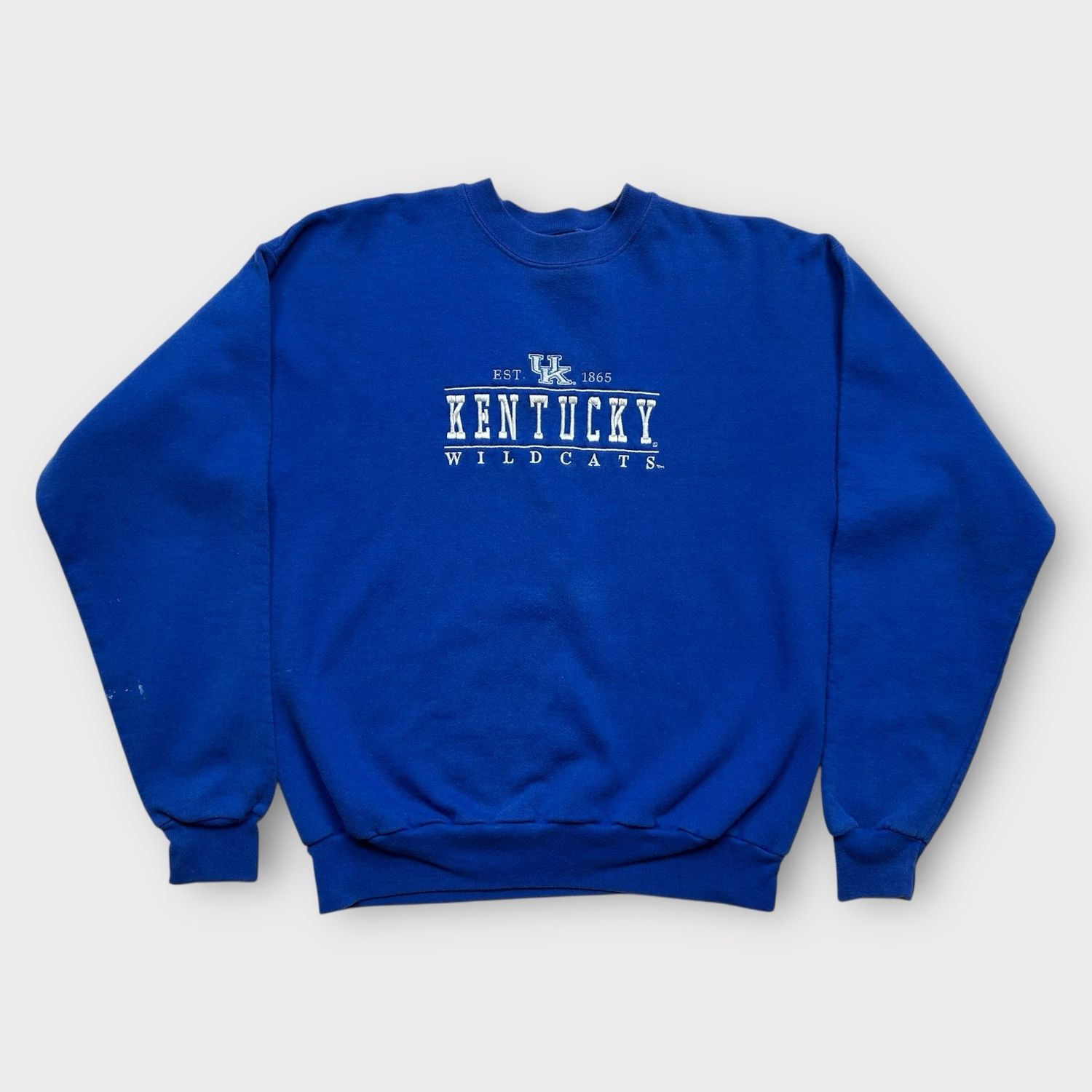 Y2K Embroidered UK Crewneck Sweatshirt