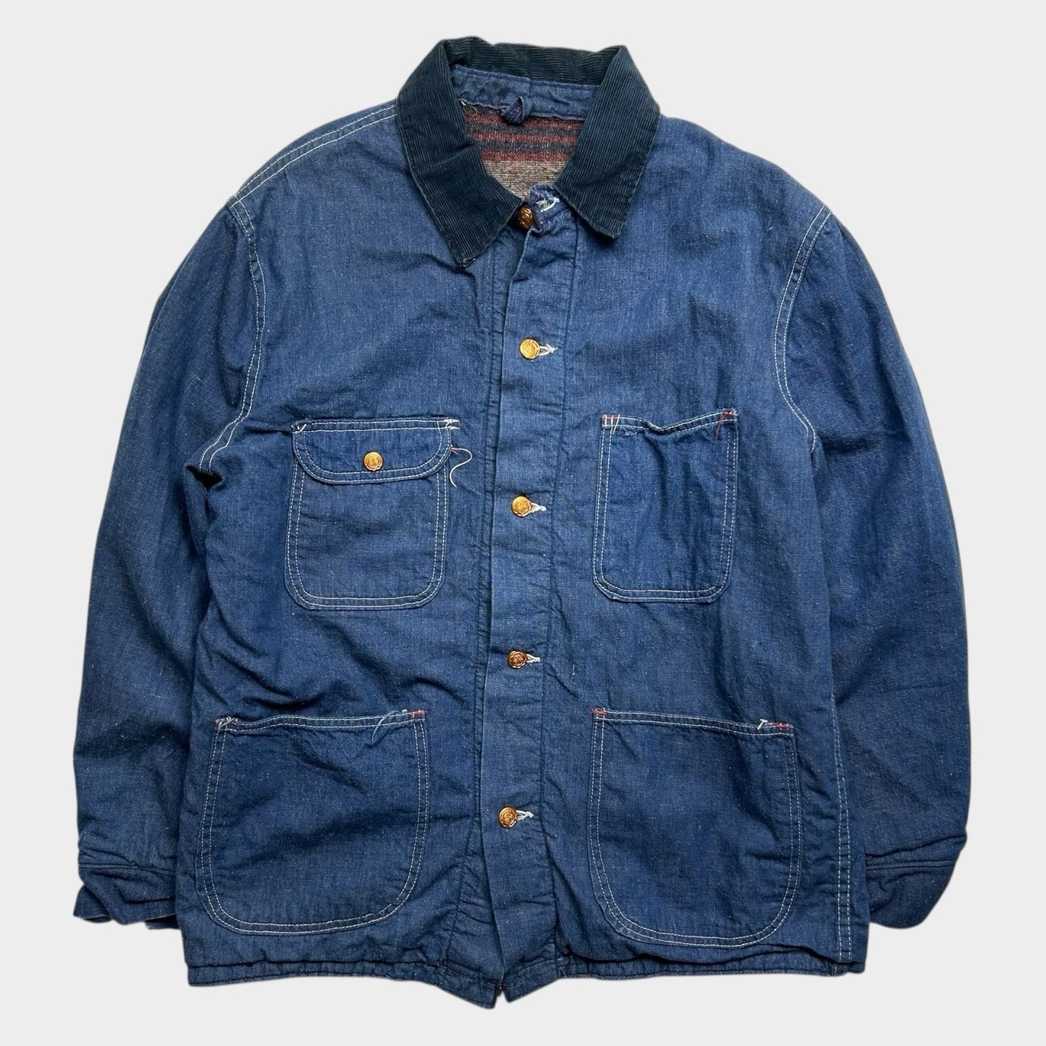 Vintage 70s Lined Chore Coat