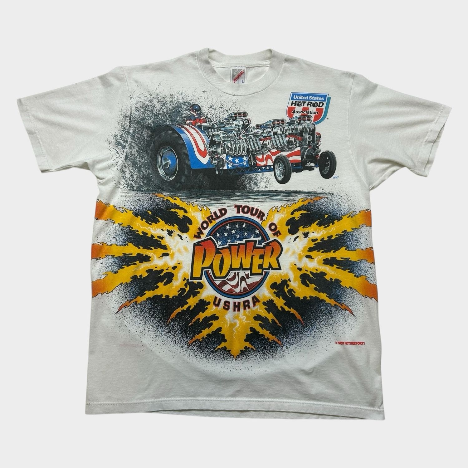 90s Hot Rod Big Print Tee