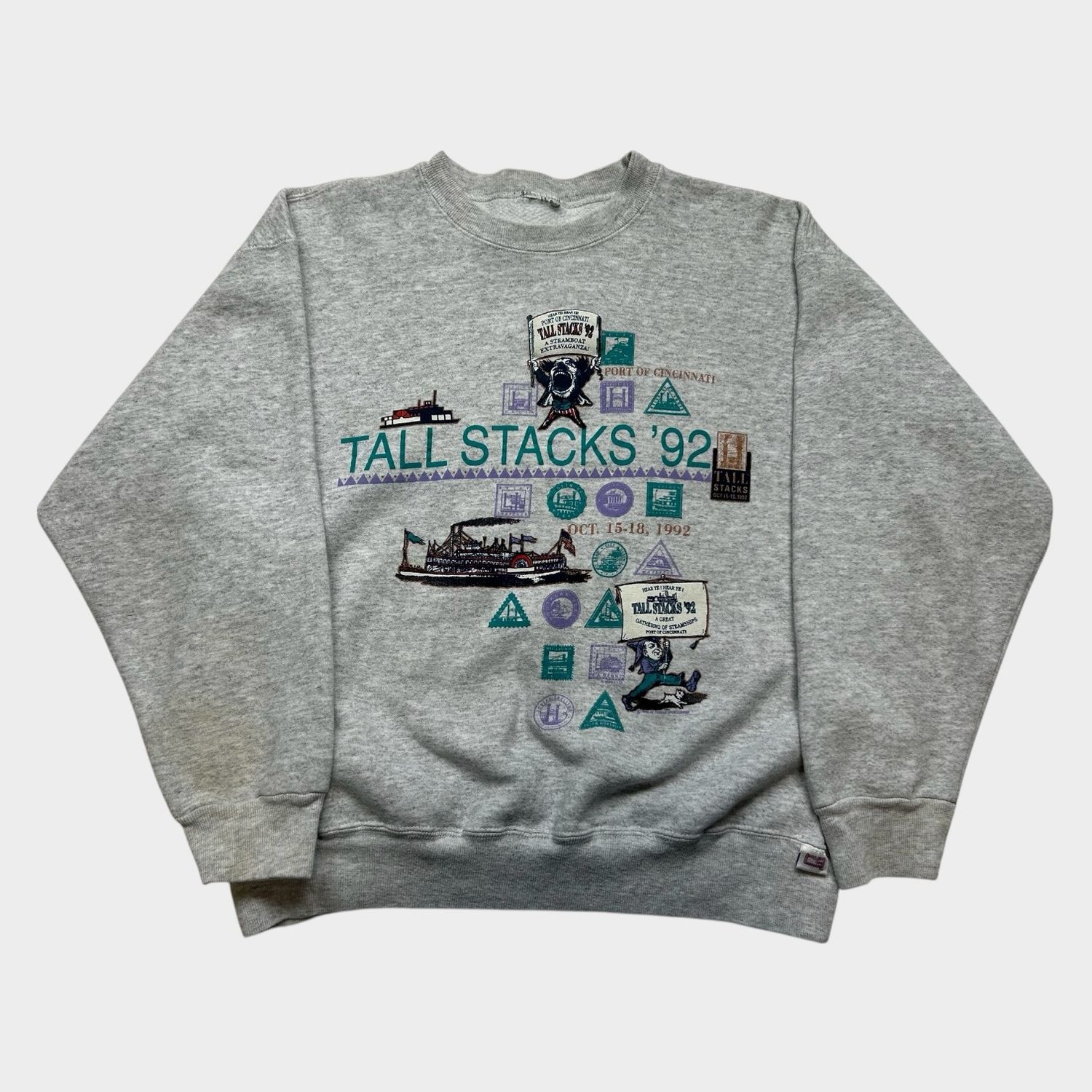 90s Tall Stacks Crewneck