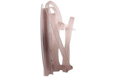Organza Band 6mm toffee
