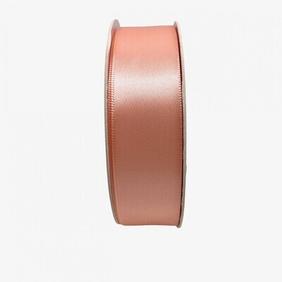 Satinband 25mm blush