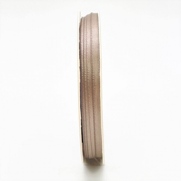 Satinband 3mm taupe