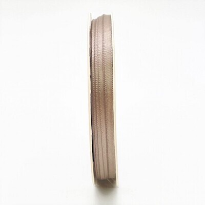 Satinband 3mm taupe