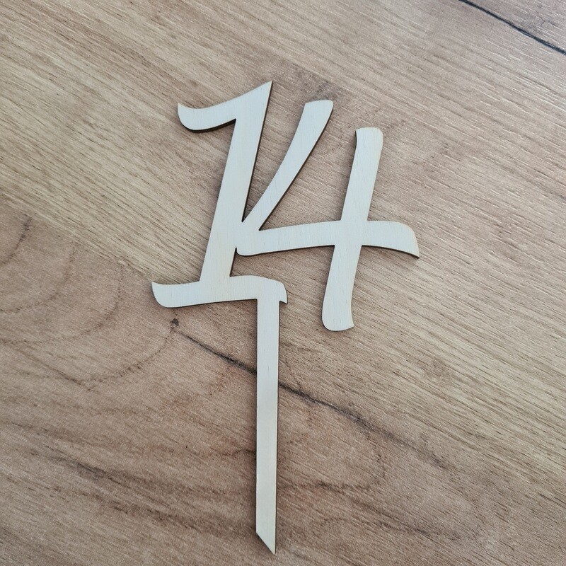 Cake Topper "10-99"