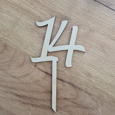 Cake Topper &quot;10-99&quot;