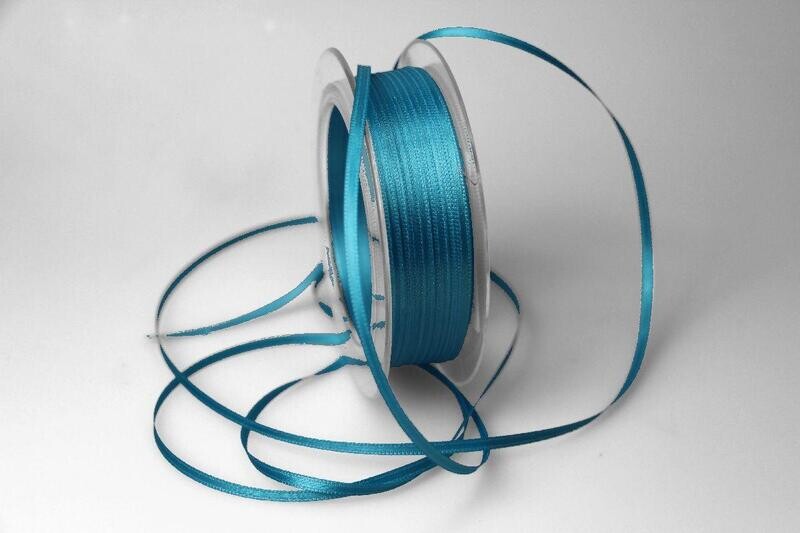 Satinband 3mm türkis