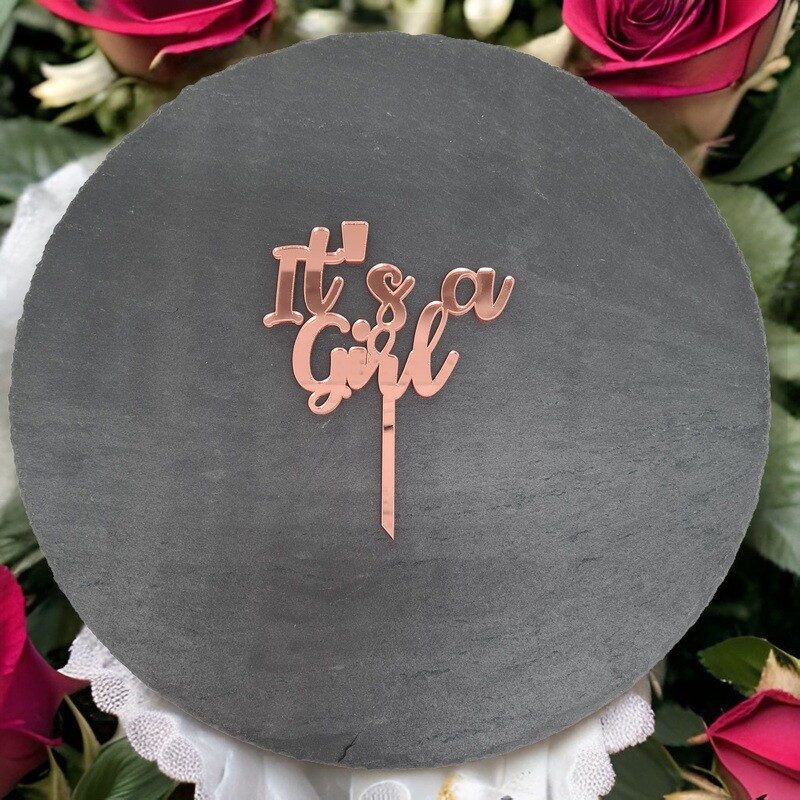 Cake Topper "It's a Girl"