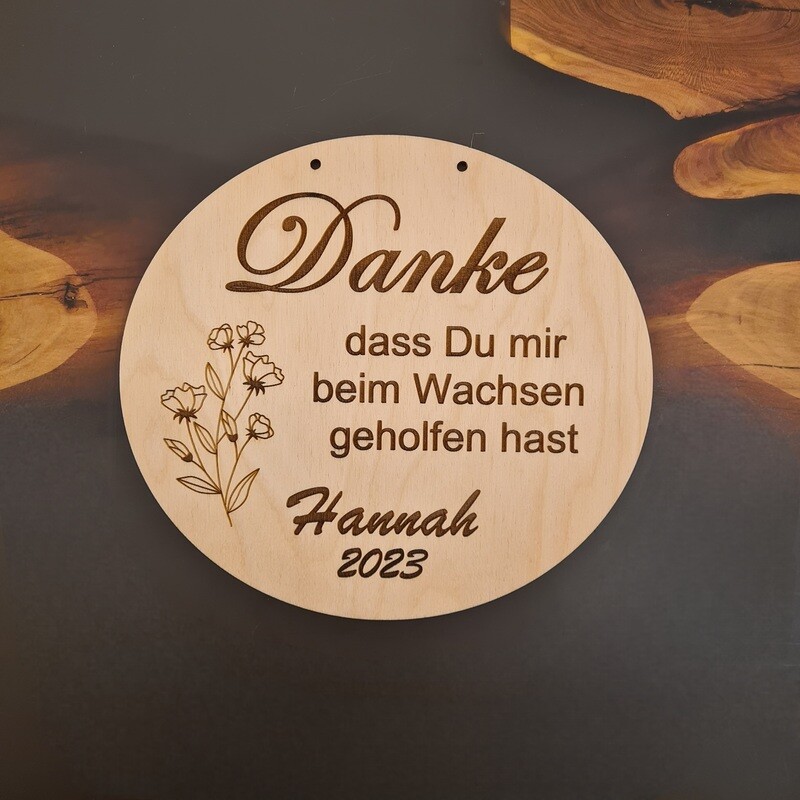 Taferl  "Danke, dass Du mir ..."