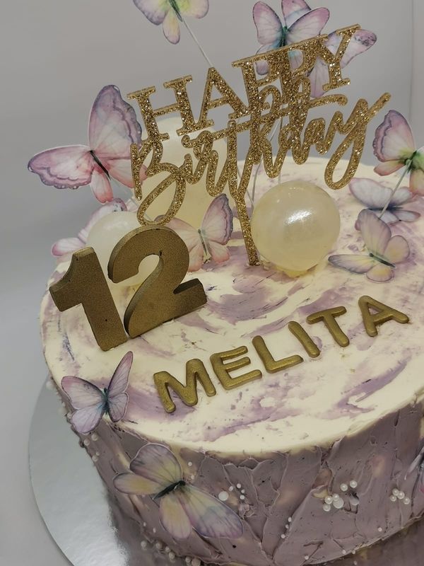 Cake Topper "Happy Birthday"