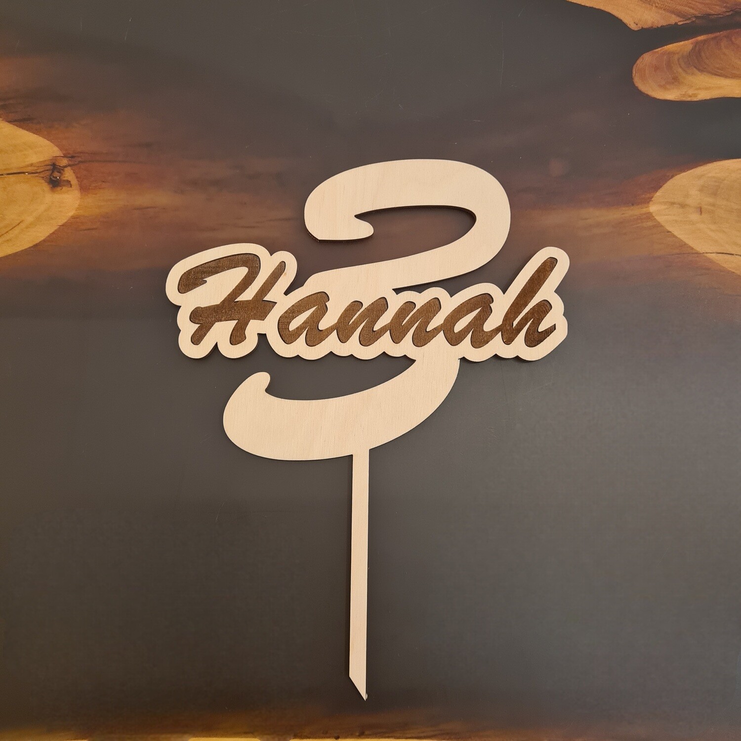 Cake Topper "Zahl / Name"