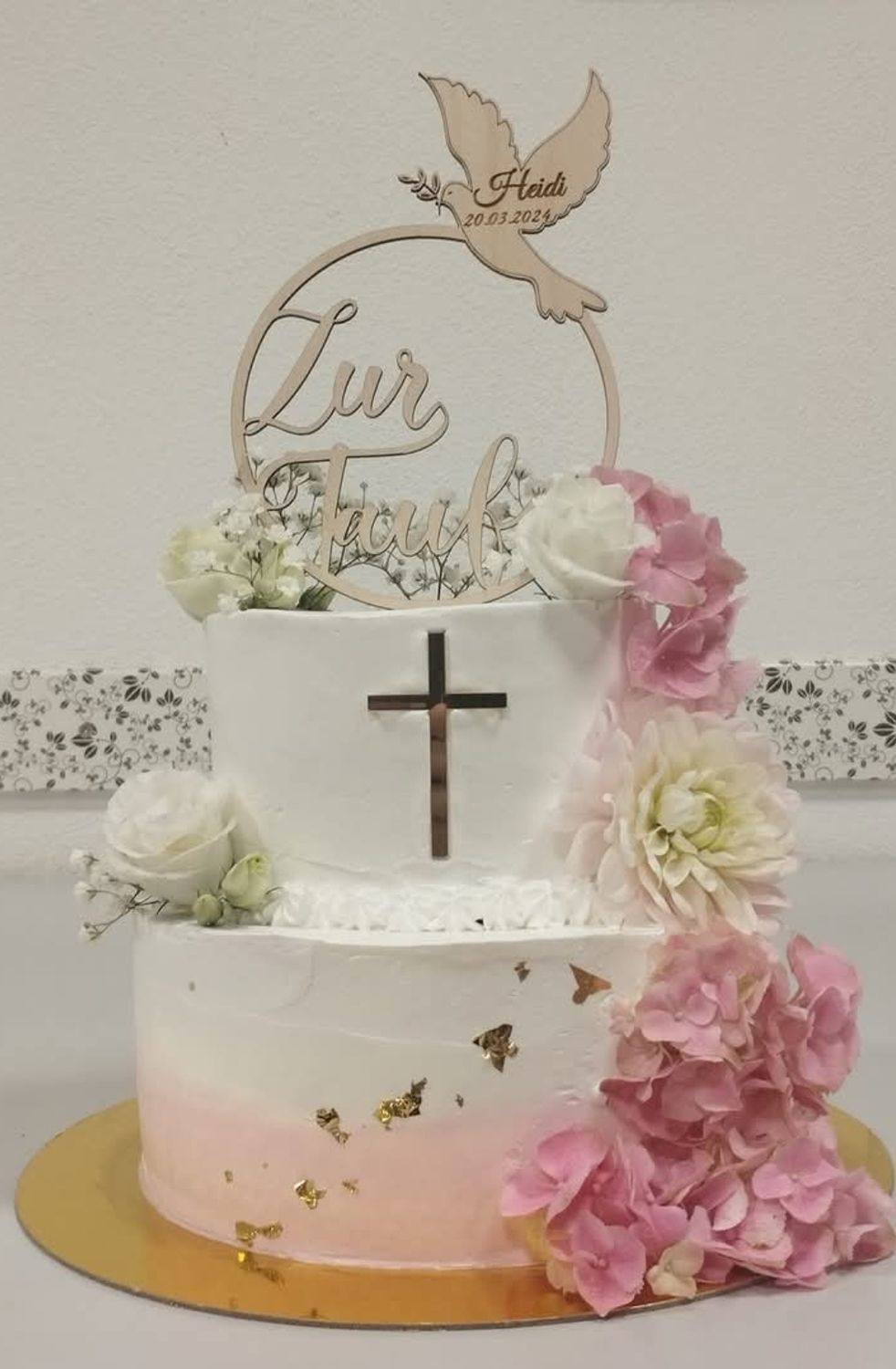 Cake Topper "Zur Taufe"