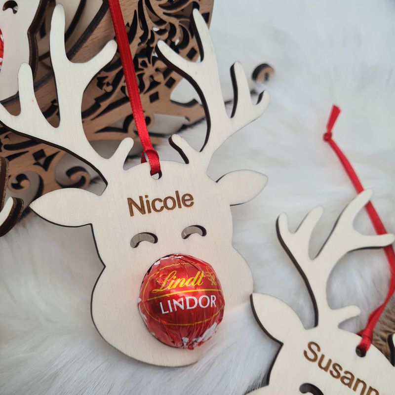 Anhänger Rentier Rudi